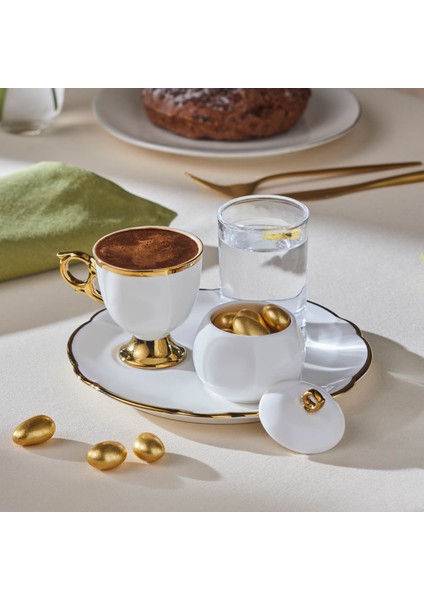 Söke Sunumluklu Tek Kişilik Kahve Fincanı 90 ml