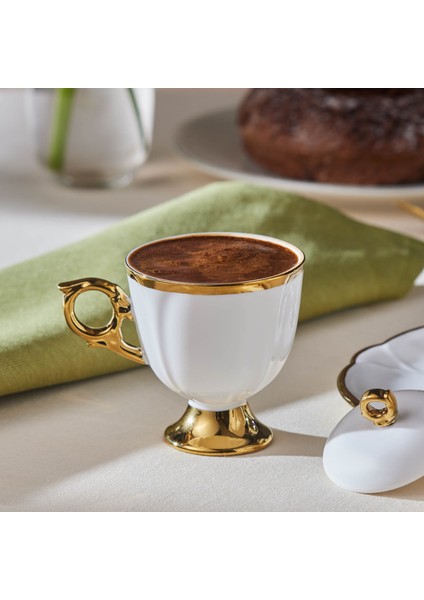 Söke Sunumluklu Tek Kişilik Kahve Fincanı 90 ml