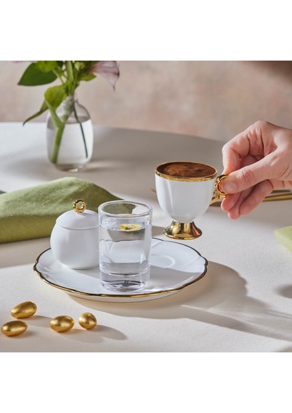Söke Sunumluklu Tek Kişilik Kahve Fincanı 90 ml
