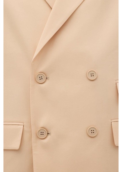 Erkek Blazer Ceket Bej
