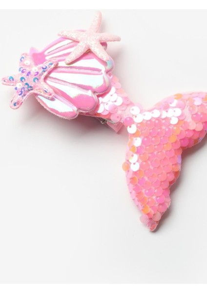 Pembe Pullu Deniz Kızı Kız Çocuk Klips Toka fiyatları