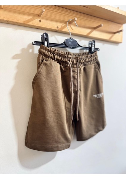 Erkek Çocuk Bermuda Şort Kahverengi fiyatları