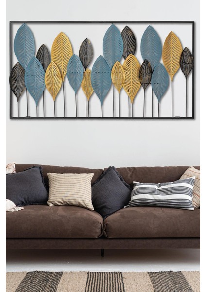 Doreart Magnolia Metal Duvar Tablosu, Ev Ofis Duvar Panosu CH119-1 fiyatları