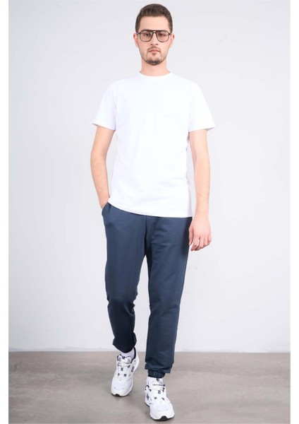 4044 Erkek Bisiklet Yaka Baskılı Regular Ottoman T-Shirt Beyaz fiyatları