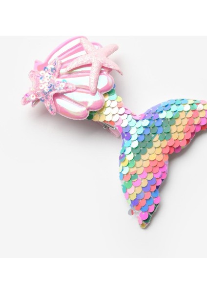 Çok Renkli Pullu Deniz Kızı Kız Çocuk Klips Toka fiyatları