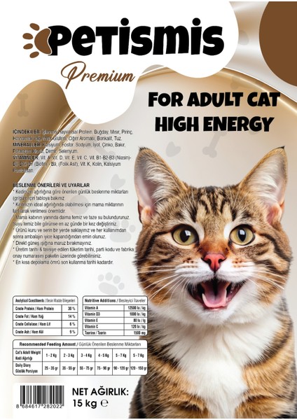 Somonlu Yetişkin Kedi Maması 15KG fiyatları