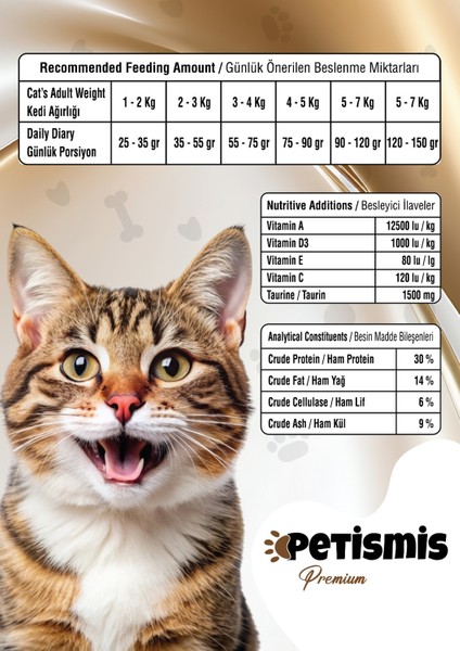 Somonlu Yetişkin Kedi Maması 15KG modelleri