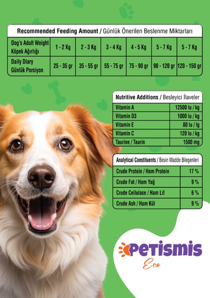 Kuzu Etli Yetişkin Köpek Maması 15KG modelleri