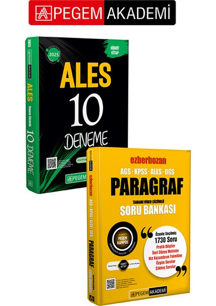 PEGEM AKADEMİ AGS-KPSS-ALES-DGS Ezberbozan Paragraf Tamamı Video