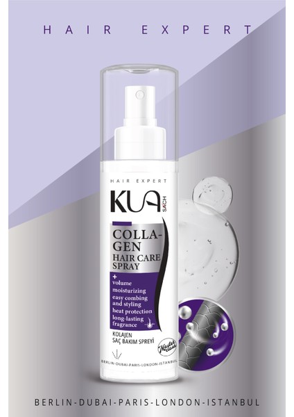 Collagen Yıpranmış ve Işlem Görmüş Saçlar Için Yüksek Hair Care Spray fiyatları