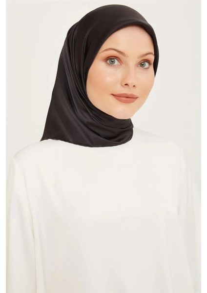 Düz Renk Twill Ipek Eşarp