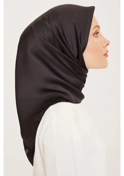Düz Renk Twill Ipek Eşarp