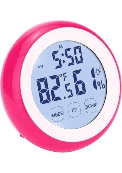 Elektronik Saat, Çok Işlevli Dayanıklı Saat Pembe