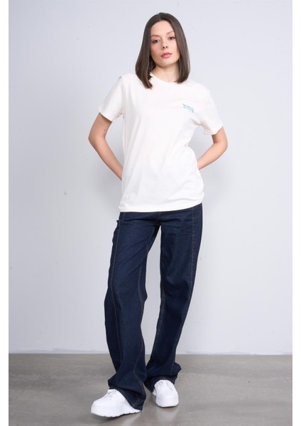 Çetinkaya Fithit 8344 Bayan Bisiklet Yaka 30/1 Penye Regular T-Shirt Koyu Krem fiyatları