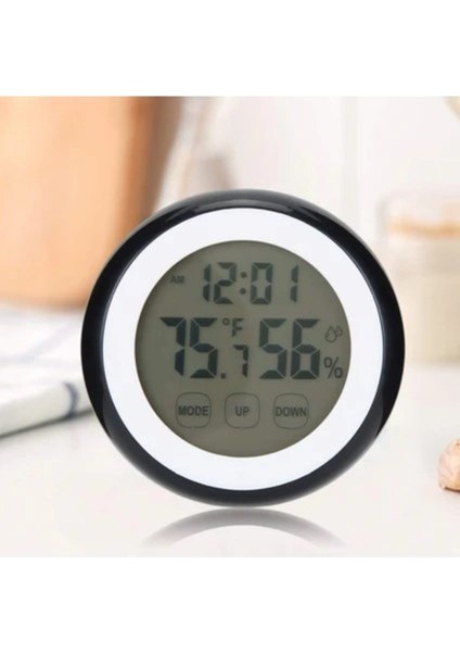 Elektronik Saat, Çok Işlevli Dayanıklı Saat Siyah