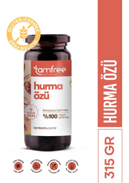 Glutensiz Hurma Özü 315 gr