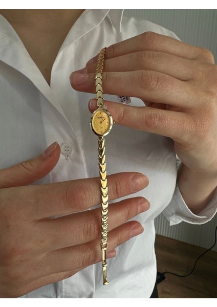 14 Ayar Altın Eklentili Saatli Bileklik 945 fiyatları