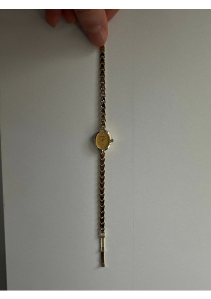 14 Ayar Altın Eklentili Saatli Bileklik 945 modelleri