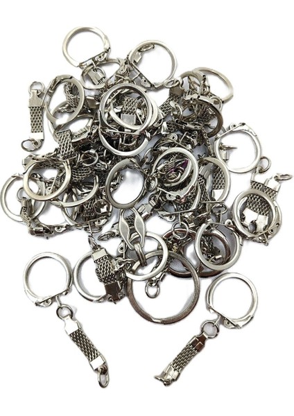 Hasırlı Anahtarlık Halkası (15 Adet)