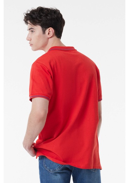 Ss Kısa Kollu Polo T-S Kırmızı Erkek Kısa Kol T-Shirt fiyatları