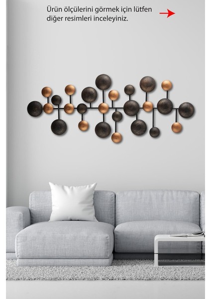 Doreart Baobabs Metal Duvar Tablosu, Ev Ofis Duvar Panosu