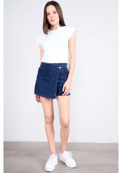 Çetinkaya Fithit 3266A Bayan Bisiklet Yaka 30/1 Likralı Süprem Crop T-Shirt Beyaz fiyatları