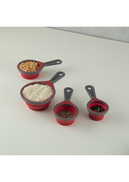 Dailytools 4 Parça Ölçü Kaşık Seti
