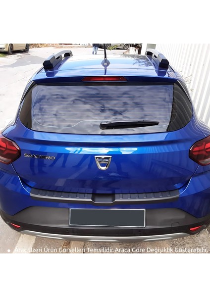 Dacia Jogger Arka Tampon Eşiği - Piano Siyah| 2022+
