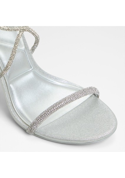 Caladonıa Sandalet Yüksek Topuklu Sandalet;abiye Sandalet - Gümüş indirimleri