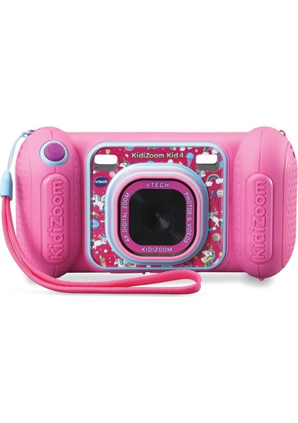 Kidizoom Kid 4 Pembe Çocuk Kamerası, Oyunlar ve Ebeveyn Kontrolü, 4-8 Yaş Için
