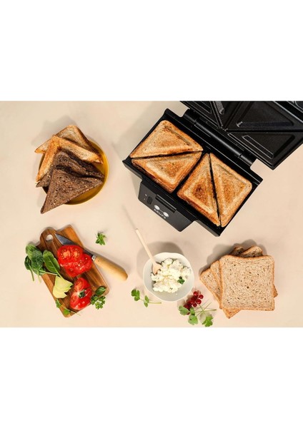 Fdk 451 Sandviç Tost Makinesi, 850W, Yapışmaz Plakalar, Otomatik Isı Kontrolü fırsatları