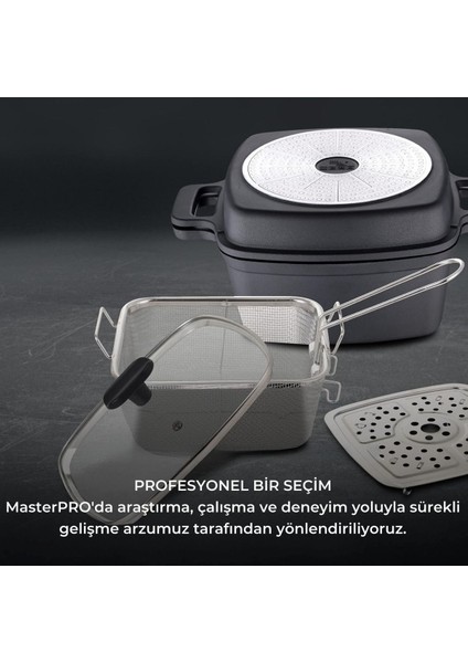 Çok Fonksiyonlu 5 Parça Yemek Seti, Tüm Ocaklara Uygun