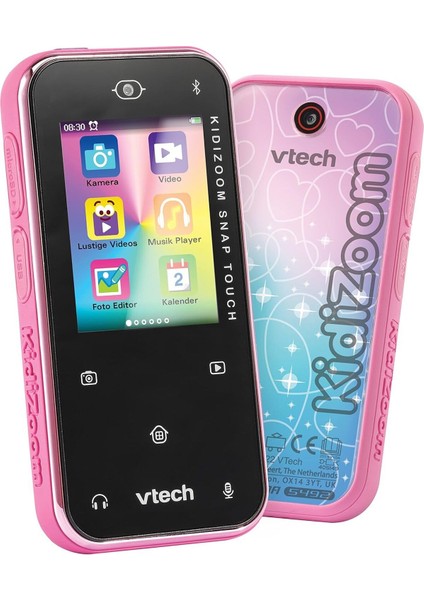 Kidizoom Snap Touch Pembe, Akıllı Telefon Formatında Çocuk Kamerası