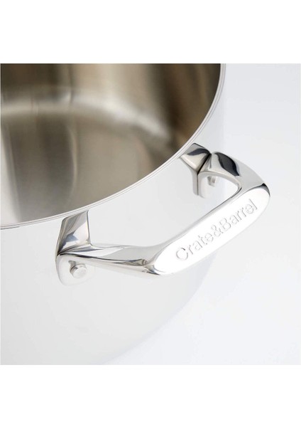 Evencook Core 6 Qt Paslanmaz Çelik Stok Tencere