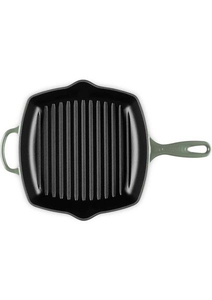 Döküm Demir Kare Izgara Tavası Kekik, 26CM, Çok Yönlü ve Şık, 1 Parça fırsatları