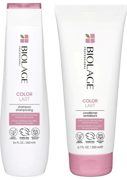 Colorlast Boyalı Saç Şampuanı ve Saç Kremi 250 ml + 200 ml