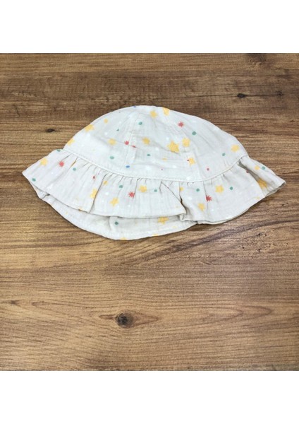 %100 Pamuk Kız Bebek Çocuk Yazlık Fötr Şapka (1-3 Yaş) 25160-07 fiyatları
