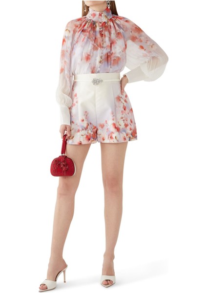 Renkli Düz Ön Kısa Şort fiyatları