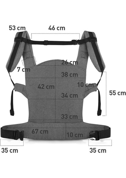 Milo Ergonomik Bebek Taşıyıcı Ayarlanabilir ve Hafif Tasarım fırsatları