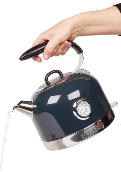 Jersey Çelik Mavi Elektrikli Su Isıtıcısı, 1,5l