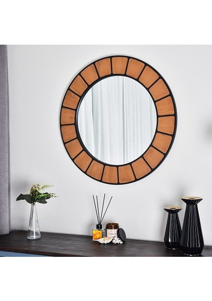 Terra Yuvarlak Dekoratif Duvar Salon Konsol Banyo Aynası modelleri