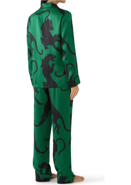 Lila Poiret Panther Pijama Takımı