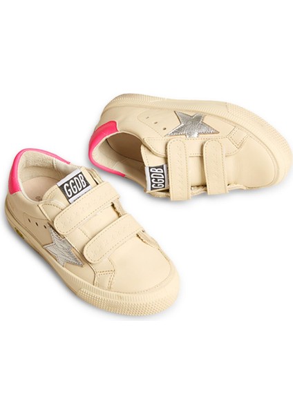 Kızlar Için Şık Deri Sneaker Ayakkabıları