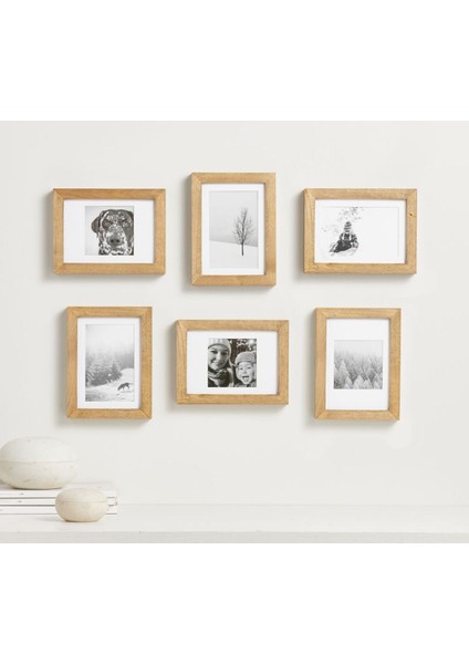 Çok Matlı Ahşap Galeri Masaüstü Çerçevesi 11X33 fiyatları