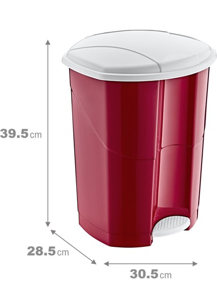 18 Lt Pedallı Çöp Kovası (10191) fiyatları