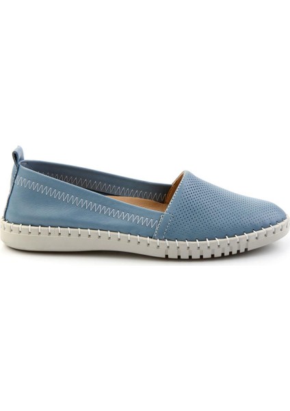 Kot Mavi Leather Kadın Casual Ayakkabı K01028031603