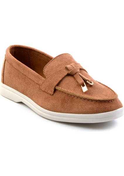 Taba Kadın Loafer Ayakkabı K01140004672