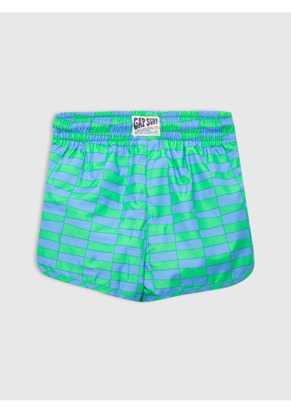 Erkek Bebek Yeşil Desenli Mayo modelleri