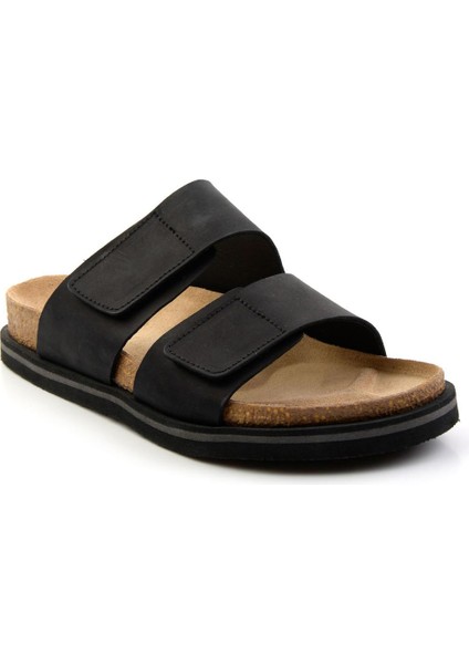 Siyah Leather Erkek Terlik E04801200101 fiyatları