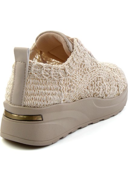 Bej Kadın Sneaker K01179001216